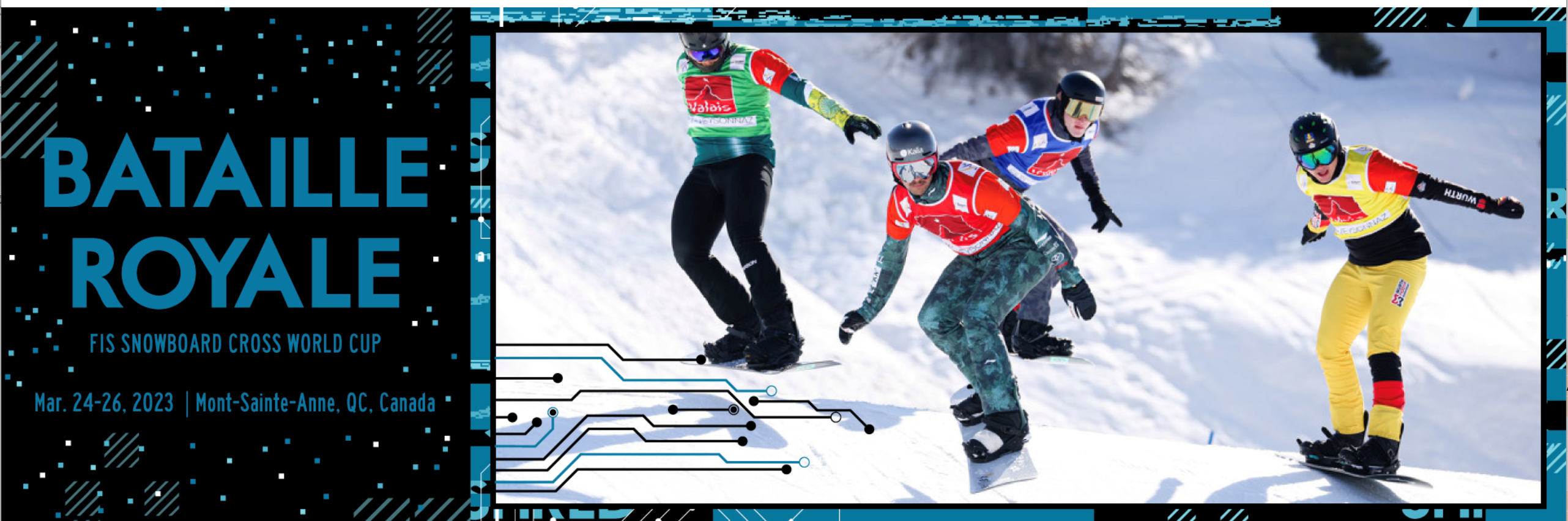 FIS Snowboard Cross World Cup Ski alpin au Mont-Sainte-Anne